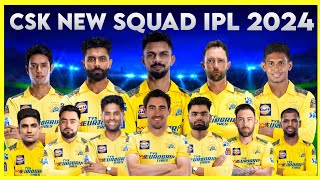 CSK NEW SQUAD 2024 | CSK TARGET PLAYERS 2024 | CSK RELEASE & RETAIN PLAYERS | CSK 2024