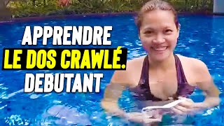 Apprendre à NAGER le DOS crawlé pour DEBUTANTS
