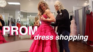 PROM DRESS SHOPPING VLOG 2024 *senior year high-school*