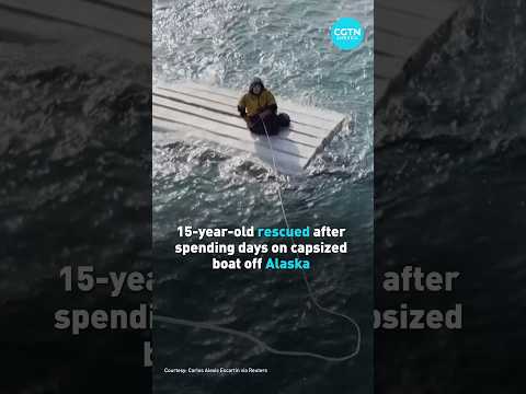15-year-old rescued after spending days on capsized boat off Alaska