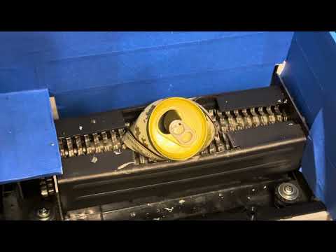 Shredding Aluminum Cans ASMR