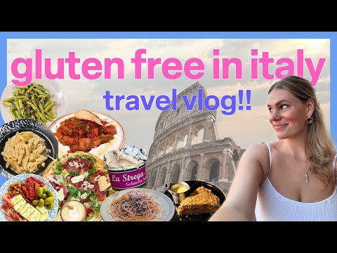 GLUTEN-FREE IN ITALY!! Everything I Ate + Did in Rome & Florence 2025