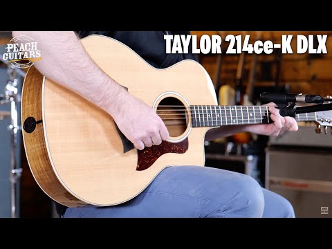 No Talking...Just Tones | Taylor 214ce-K DLX