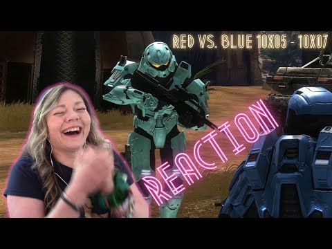 Red vs. Blue 10x05 - 10x07 - reaction & review