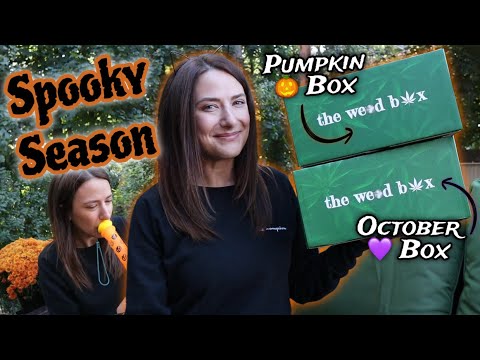 🎃 UNBOX & SESH | 2️⃣ Halloween 🍃 Boxes with meeee | twb pumpkin box + twb october box