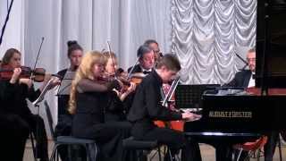 preview picture of video 'Marian Pukaliak -- Mozart Piano Concerto #26 in 2nd mov. Larghetto'