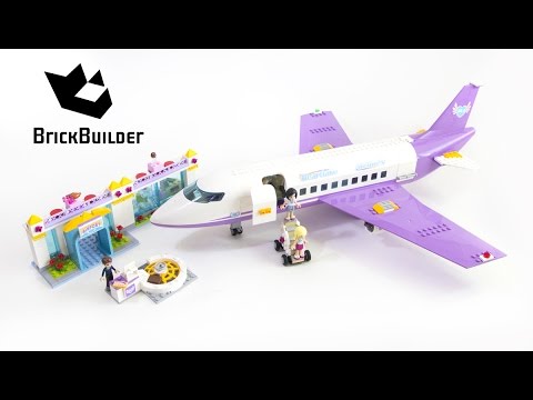 Vidéo LEGO Friends 41109 : L'aéroport de Heartlake City