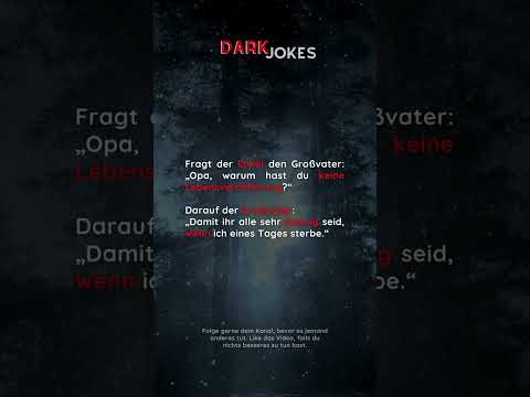 Dark Jokes #70: Böse Witze, schlechte Jokes, schwarzer Humor & Satire