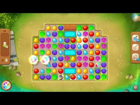 Tutorial of crossing stage 25 in  #Gardenscapes