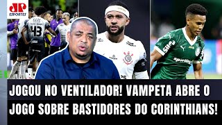 ‘É informação: se o Corinthians não for campeão contra o Palmeiras…’; Vampeta dispara