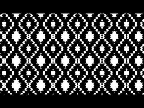Club Visuals 1250 - Black & White Pattern