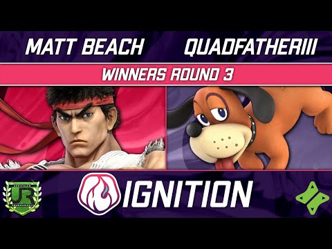Matt Beach (Ryu) vs quadfatherIII (Duck Hunt) - Ignition 272 WINNERS ROUND 3