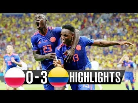 Poland vs Colombia 0 3   -  Goals & Extended Highlights   24 06 2018 World Cup