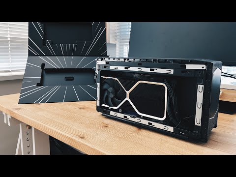 Stuffing the RTX 4060Ti FE into the NUC 11 Extreme