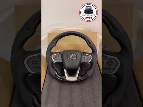 Анатомический руль для Lexus LX570, GX460. Без подогрева. В стиле LX600. В сборе. - фото 1 - id-p2806867784