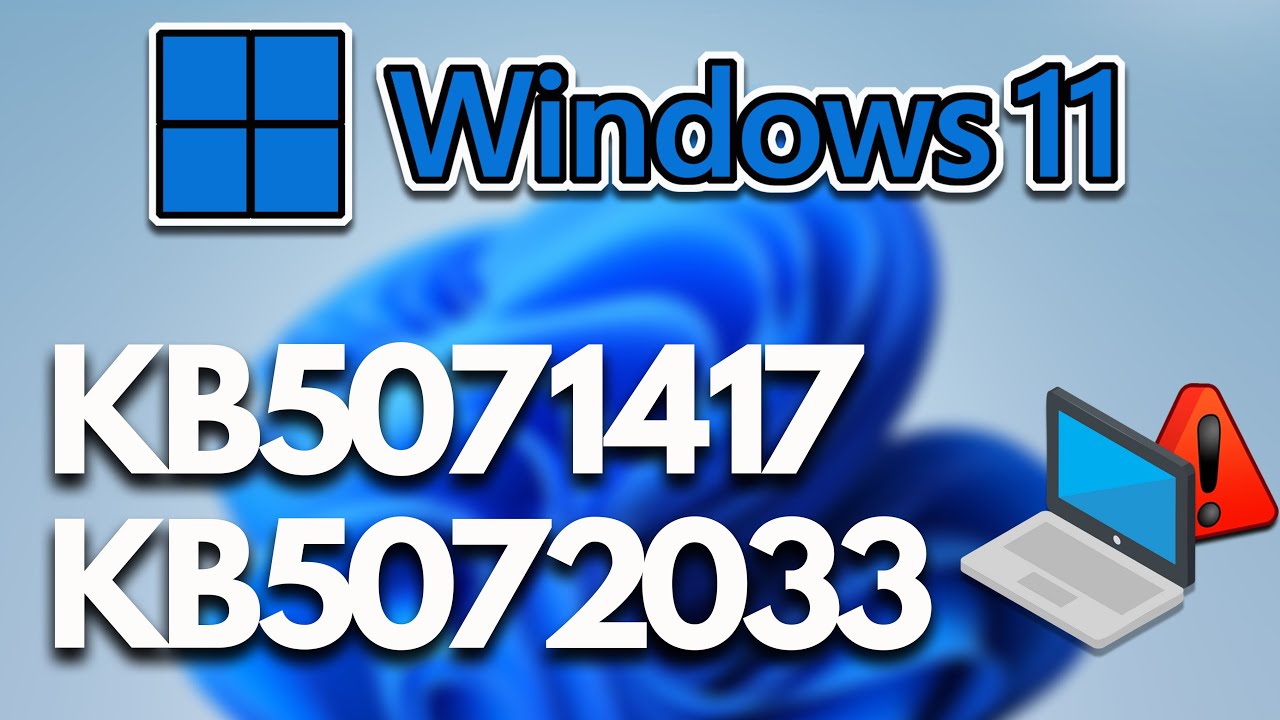 【Windows 11】更新プログラム（KB5071417/KB5072033 ）のインストールに失敗する場合の対処方法