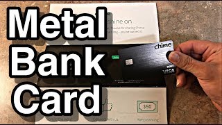 Chime Metal Bank Card Review - $50 FREE SIGN UP