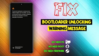 This phone bootloader is unlocked and software integrity. Fix the missing OEM Unlock button
