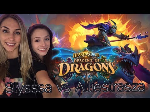 Alliestrasza vs Slysssa - Descent of Dragons - Hand Warlock vs Dragon Mage