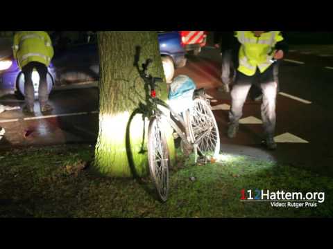 Fietser zwaargewond bij verkeersongeval Lohuizerweg Epe - ©112Hattem.org
