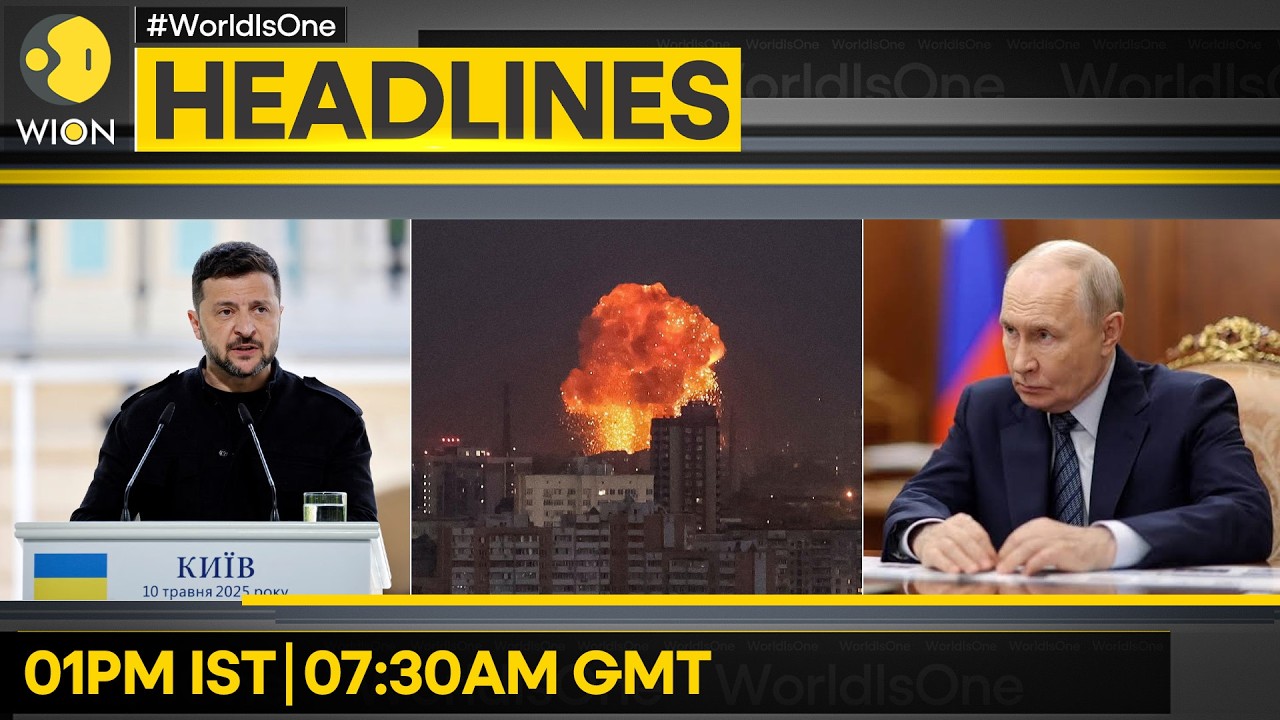Russia, Ukraine Trade Deadly Drone Strikes | Israel Says Hamas Arms Depots Destroyed |WION Headlines