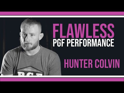 FLAWLESS BJJ PERFORMANCE of HUNTER COLVIN (PGF Finale)