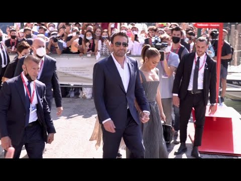 Ben Affleck and Jennifer Lopez at the Venice Film Festival 2021