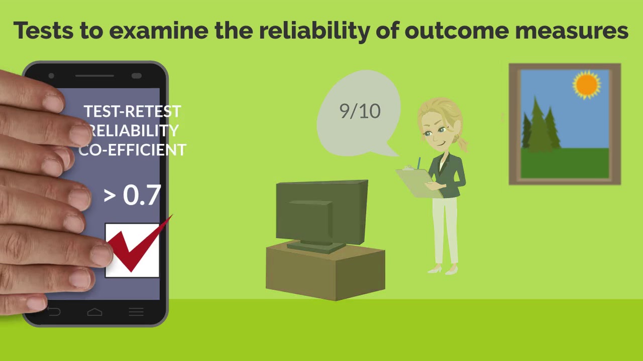 Tests to measure reliability