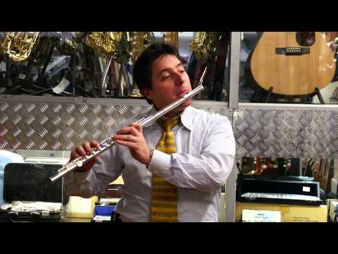 Prova del Flauto Yamaha YFL-614 - Borsari Strumenti Musicali