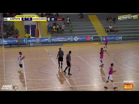 Campeonato Metropolitano 2023 -  Sub 16 - Lisfuts 0 x 1 Guarulhense - 21.04.23