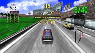Daytona USA - Beginner Course (Three-Seven Speedway) with Normal Settings