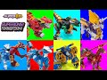 Super10X Tyrannus Dragonius Raptor Kongor WhiteHorn Full Mecha Transformation