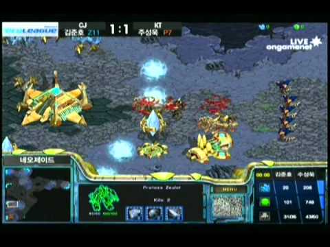 SPL [8.12] Hero (CJ) vs P7GAB (KT) 1st half - 3set / Neo Jade