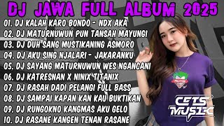 Download lagu DJ JAWA FULL ALBUM 2025 FULL BASS - DJ KALAH KARO BONDO🎶DJ KIMCIL KEPOLEN (NDX AKA) FULL ALBUM 2025 mp3 Download lagu DJ JAWA FULL ALBUM 2025 FULL BASS - DJ KALAH KARO BONDO🎶DJ KIMCIL KEPOLEN (NDX AKA) FULL ALBUM 2025 mp3