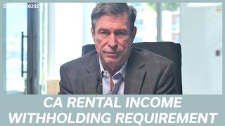 Bottom Line: California Rental Income Withholding Tax Explained