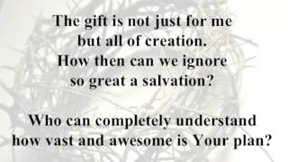 &quot;So Great a Salvation&quot; (Living Proof Live recording of David and Rebecca Durham&#39;s lovely song)