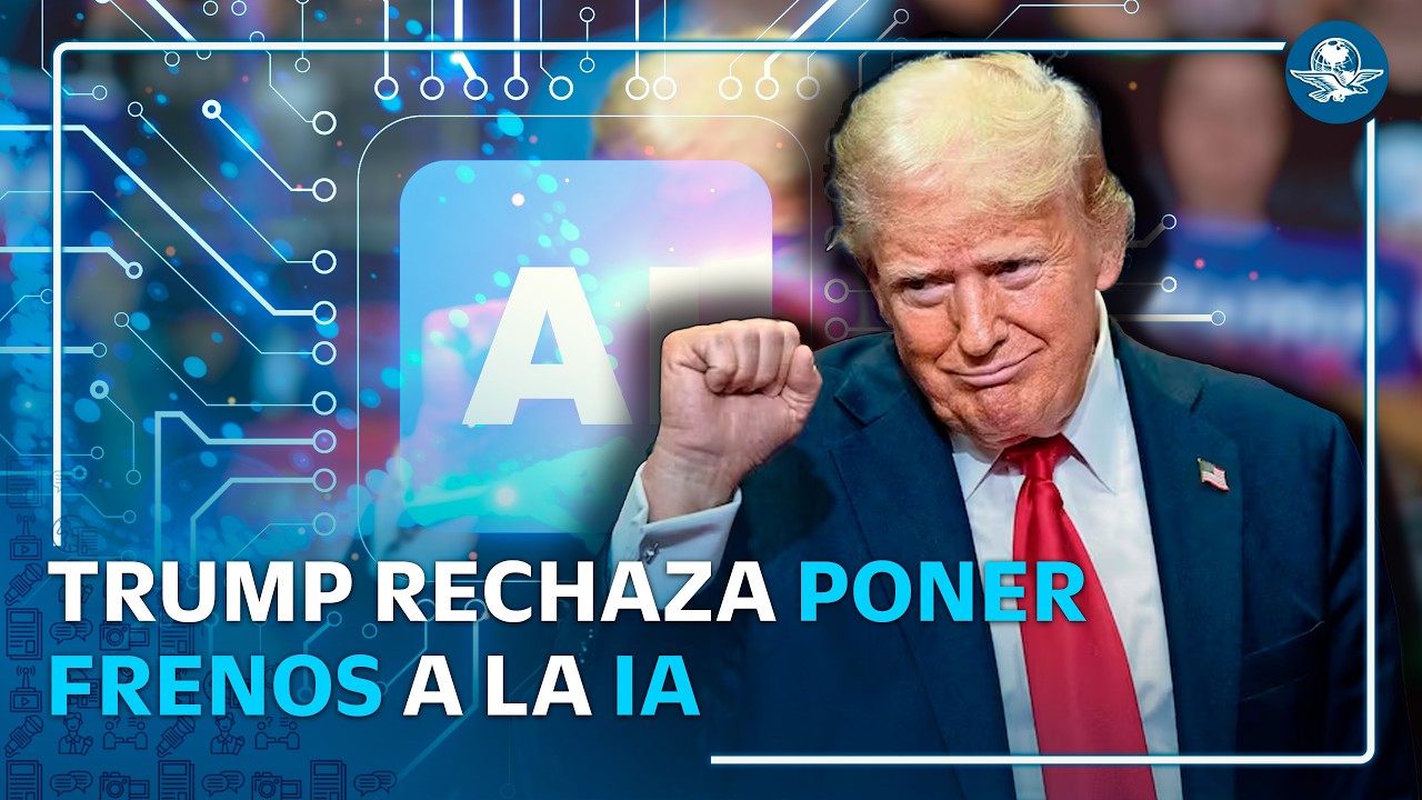 Donald Trump denuncia “conspiración enfermiza” contra la inteligencia artificial