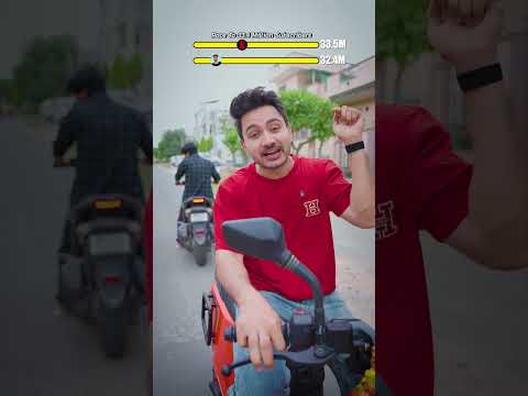 🛵Electric Vs Petrol: 😱किस Scooty में hai ज्यादा dum?💪🏻 #shorts