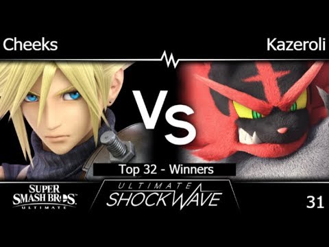 USW 31 - FRKS | Cheeks (Cloud) vs Kazeroli (Incineroar, Ken) Top 32 - Winners - SSBU