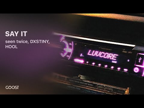 seen twice, DXSTINY, HOOL - SAY IT (Official Audio)