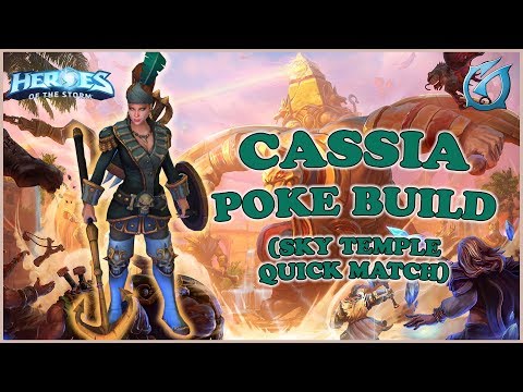 Grubby | Heroes of the Storm - Cassia - Poke Build - Quick Match - Sky Temple