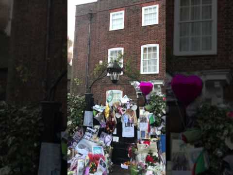 George Michael's house in Highgate.London