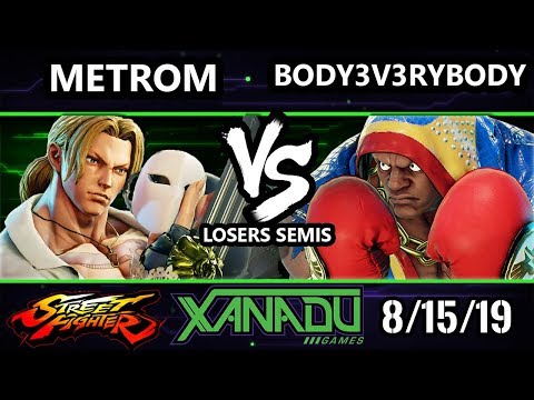 F@X 315 SFV - MetroM (Vega) Vs. Body3v3rybody (Balrog) - Street Fighter V Losers Semis