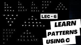 Download the video "Learn Patterns Using C language || Detailed Explanation in Bangla || Lec - 6"