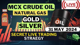 Live INTRADAY MCX Trading II Crude Oil & Natural Gas Live Levels I Option Trading II Ask Your Stocks