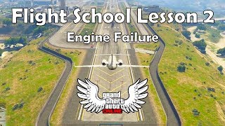 How to get Gold in "Engine Failure" (GTA Online San Andreas Flight School Lesson 2)