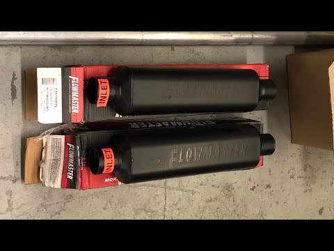 Flowmaster Hushpower HP-2 Moderate Sound Muffler Review/Comparison on a SBC Squarebody C10 Quiet????