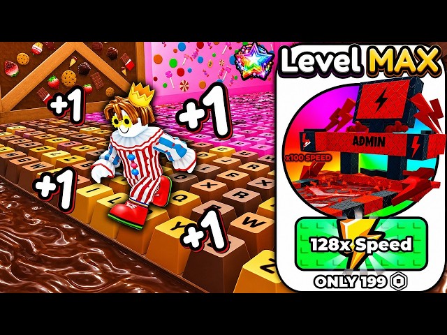Starting Over as NOOB with OP SECRET in +1 Speed Keyboard Escape! (Roblox)