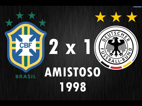 Brasil 2 x 1 Alemanha (Amistoso de 1998)