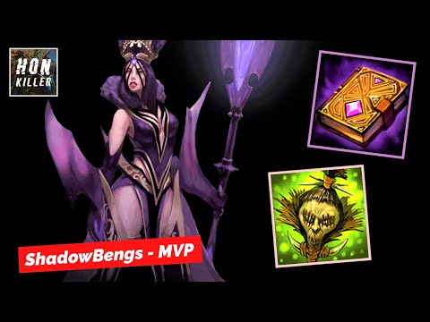 HoN Wretched Hag GRIMOIRE OF POWER with SHRUNKEN HEAD - MVP